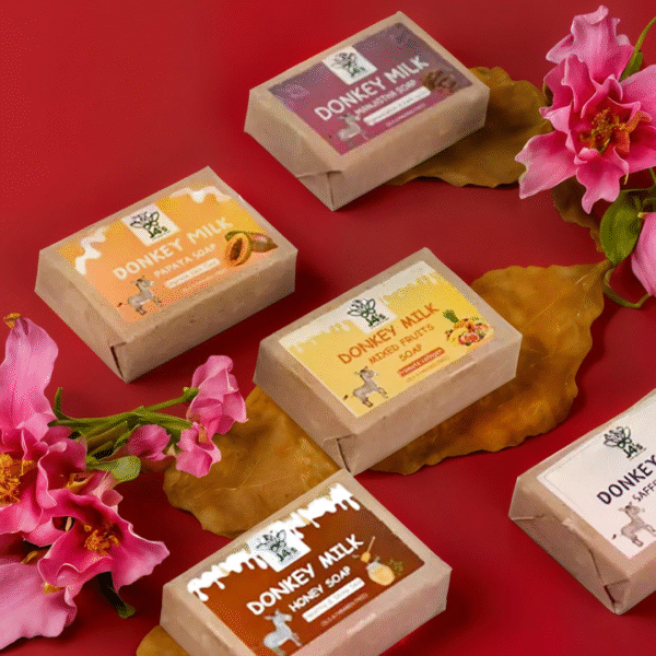 Saffron Donkey Milk Soap